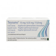Купить Тейсуно (Teysuno) капсулы 15 мг/4,35 мг/11,8 мг №126 в Краснодаре