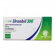 Купить Урсобил (Урсолизин, Урсодезоксихолевая кислота) 300 капсулы №20 в Краснодаре